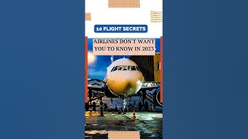 10 Flight Secrets Airlines DON