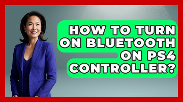 How To Turn On Bluetooth On PS4 Controller? - Video Gamers Vault