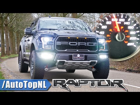 FORD F150 RAPTOR 3.5 V6 BiTurbo *LOUD* Exhaust Sound & 0-100KM/H ACCELERATION by AutoTopNL