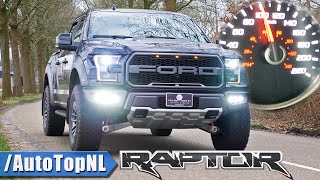 FORD F150 RAPTOR 3.5 V6 BiTurbo *LOUD* Exhaust Sound & 0-100KM/H ACCELERATION by AutoTopNL