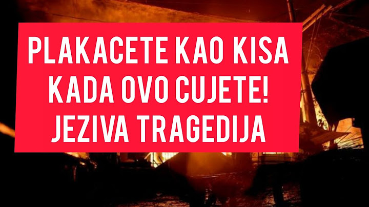 PLAKACETE KAO KISA! Poginuli su zajedno! Tuga i OCAJ! Ovo je STRASNO