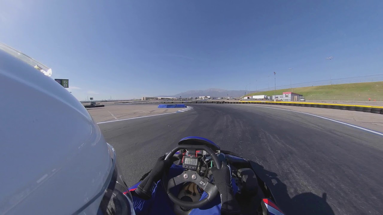 Calspeed Karting - Arrive and Drive Karts.  Grande CCW Best lap 