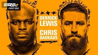 Деррик Льюис против Криса Докоса БОЙ В UFC 3/ UFC FIGHT NIGHT