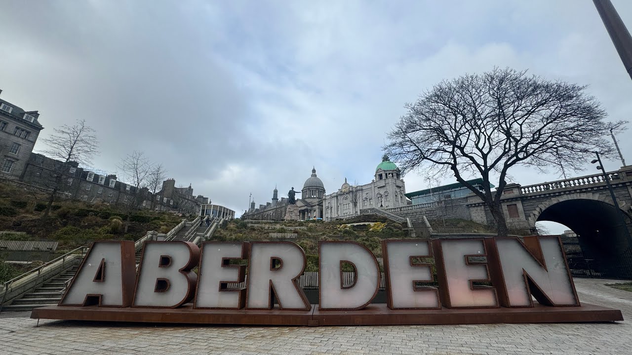 Visit to Aberdeen and London  on the Caledonian Sleeper train!