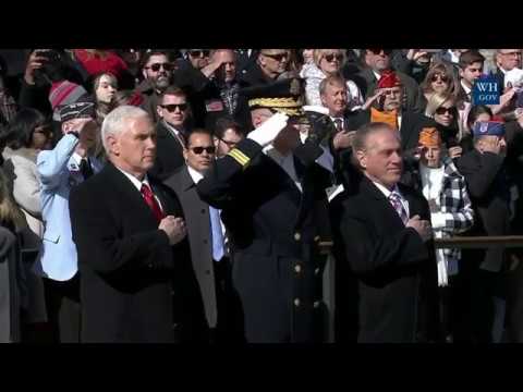 Vice President Pence Wreath Laying and Veteran's Day Service at Arlington Nat'l Cemetery