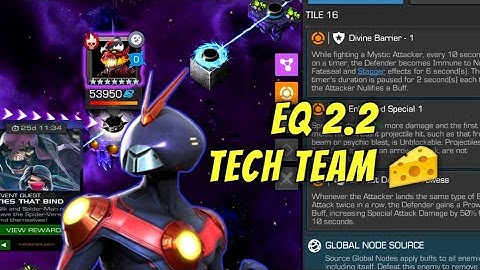 July 2023 Thronebreaker EQ 2.2 Tech Team Easy Completion | MCOC | Marvel Contest of Champions