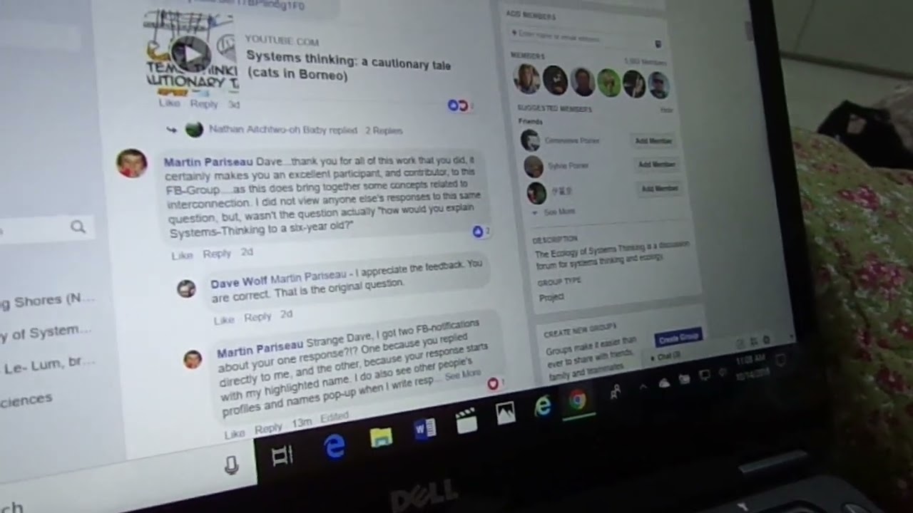 Systems-Thinking Facebook-group (Part 1 of 2)