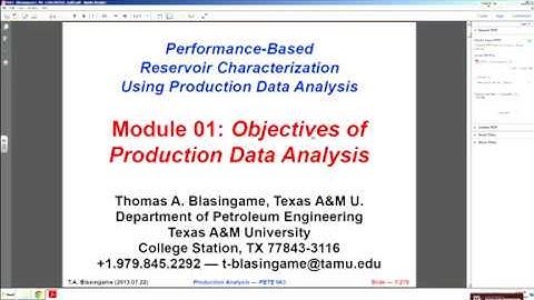 Production Data Analysis - Decline Curve - Formation Evaluation Course - Video 9