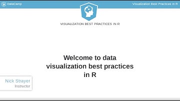 R Tutorial: Data Visualization Best Practices in R