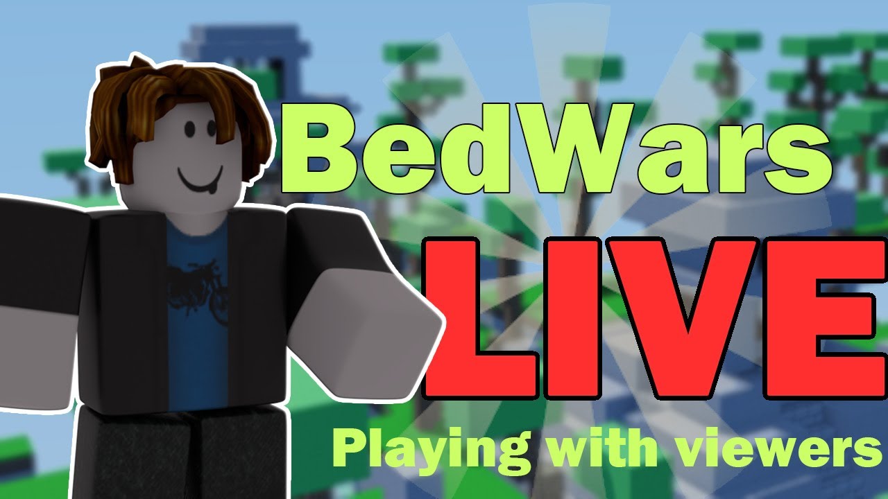 🔴Roblox BedWars *LIVE* Come join! 🔴Kit giveaway at 620 subs!🔴 YouTube