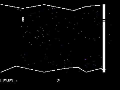 The game Space Probe for Apple II computers - Full playthrough