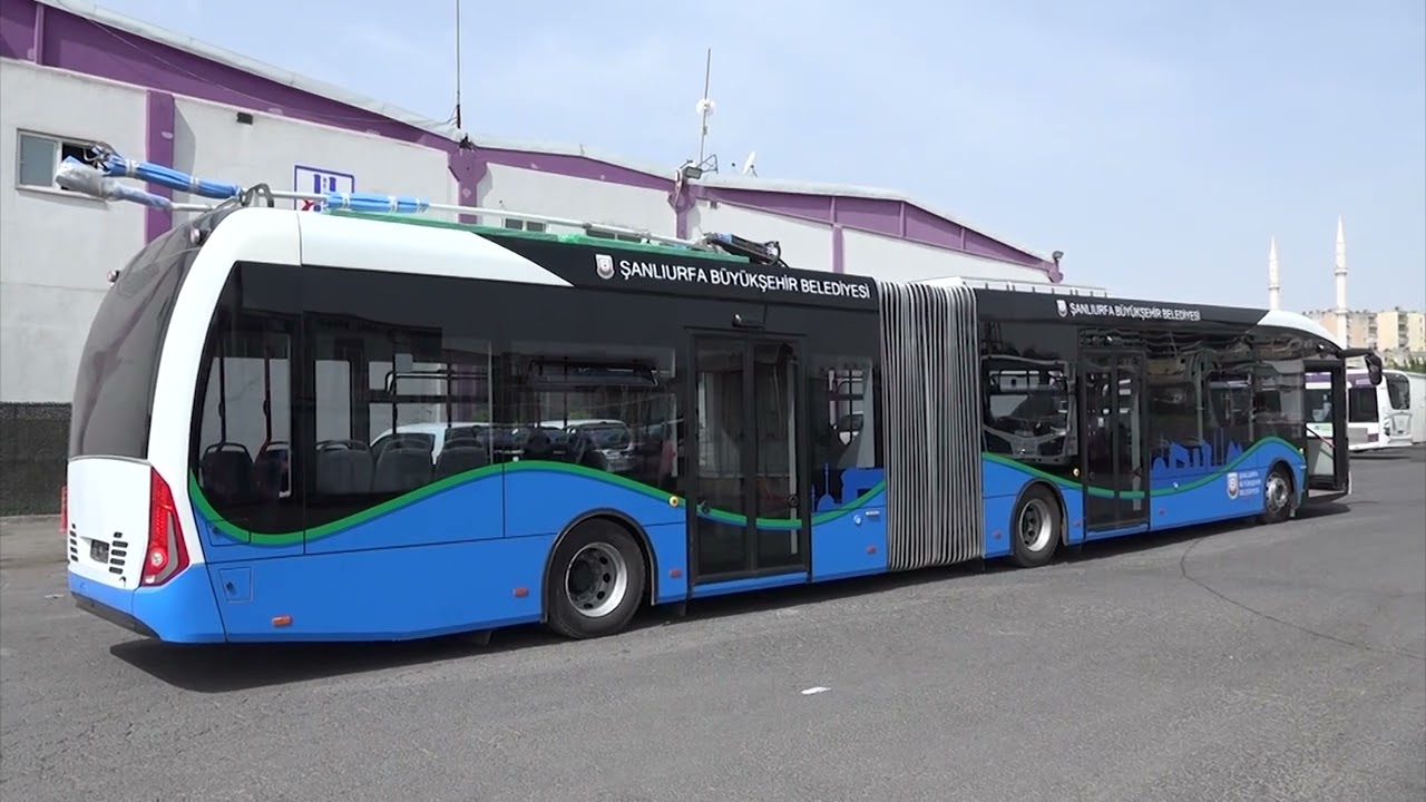 TRAMBÜS ŞANLIURFA’DA TEST SÜRÜŞÜNE BAŞLADI