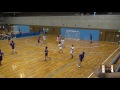 6日 ハンドボール女子 国体記念体育館Dコート 日川×城北 2回戦 1