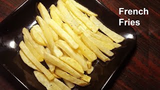 क्रिस्पी टेस्टी फ्रेंच फ्राईज़ | French Fries Perfect Crispy Tasty Homemade | khana banane ki recipe