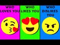 Who Loves You, Likes You, Dislikes You? Love Personality Test | Mister Test