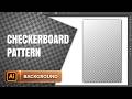 How To Make Checkerboard Pattern In Adobe Illustrator. Quick Tutorial.