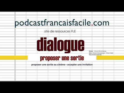 Dialogue en français   proposer une sortie   podcastfrancaisfacile