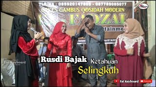 HATI - HATI RUMAH TANGGA JADI KIAMAT | SELINGKUH I RUSDI BAJAK | cover ORKES GAMBUS EL - FADZAL