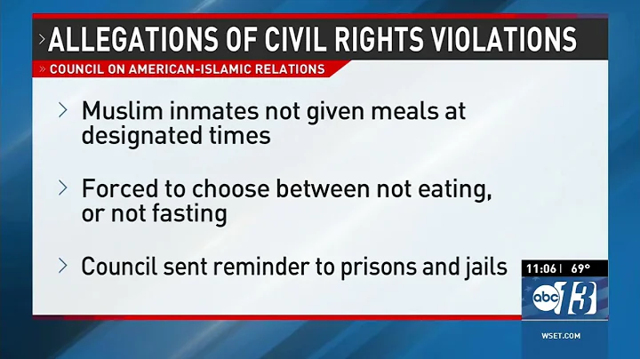 Video: CAIR Reminds Prisons, Jails Nationwide to Provide Ramadan Meal Accommodations