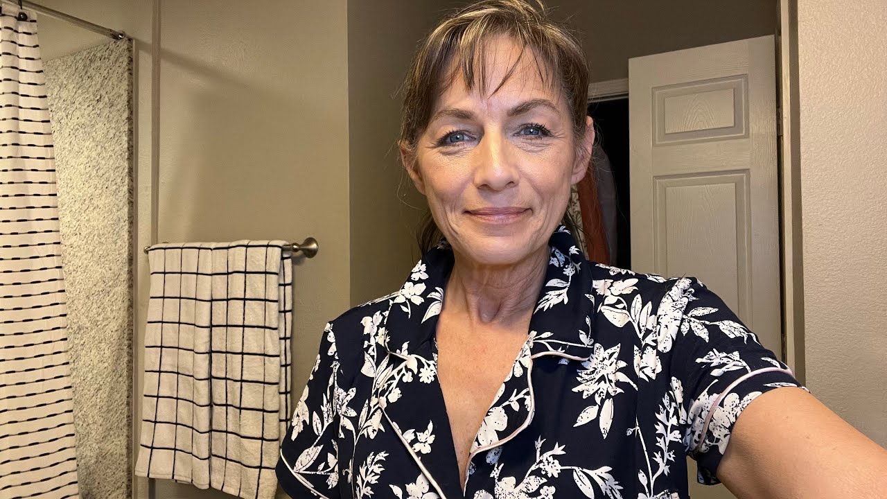 PM Skincare routine mature skin over 50 - YouTube