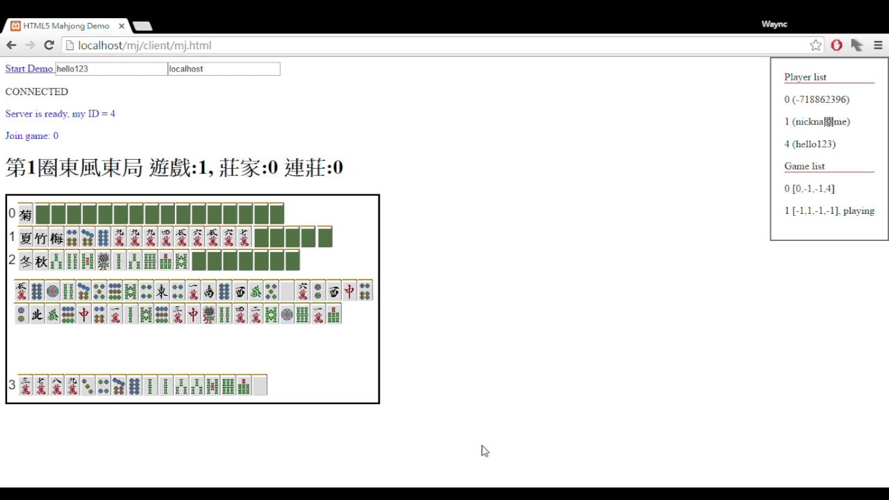 Mahjong Html HTML5 Mahjong Demo - YouTube