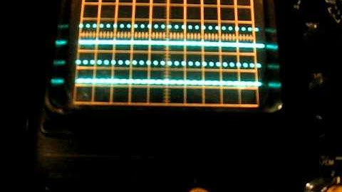 Dual output AtTiny85V based PWM fan controller scope shot.