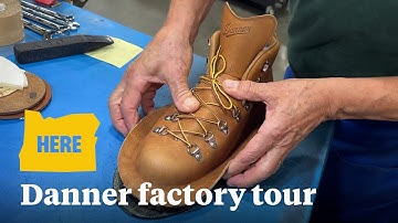 Watch how iconic Danner boots are made in NE Portland factory