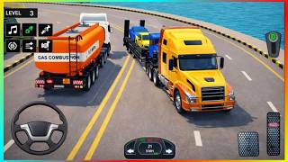 Driving a $1,000,000 Cargo! 😱 Truck Driver Cargo Game 3D (Level 3) screenshot 2