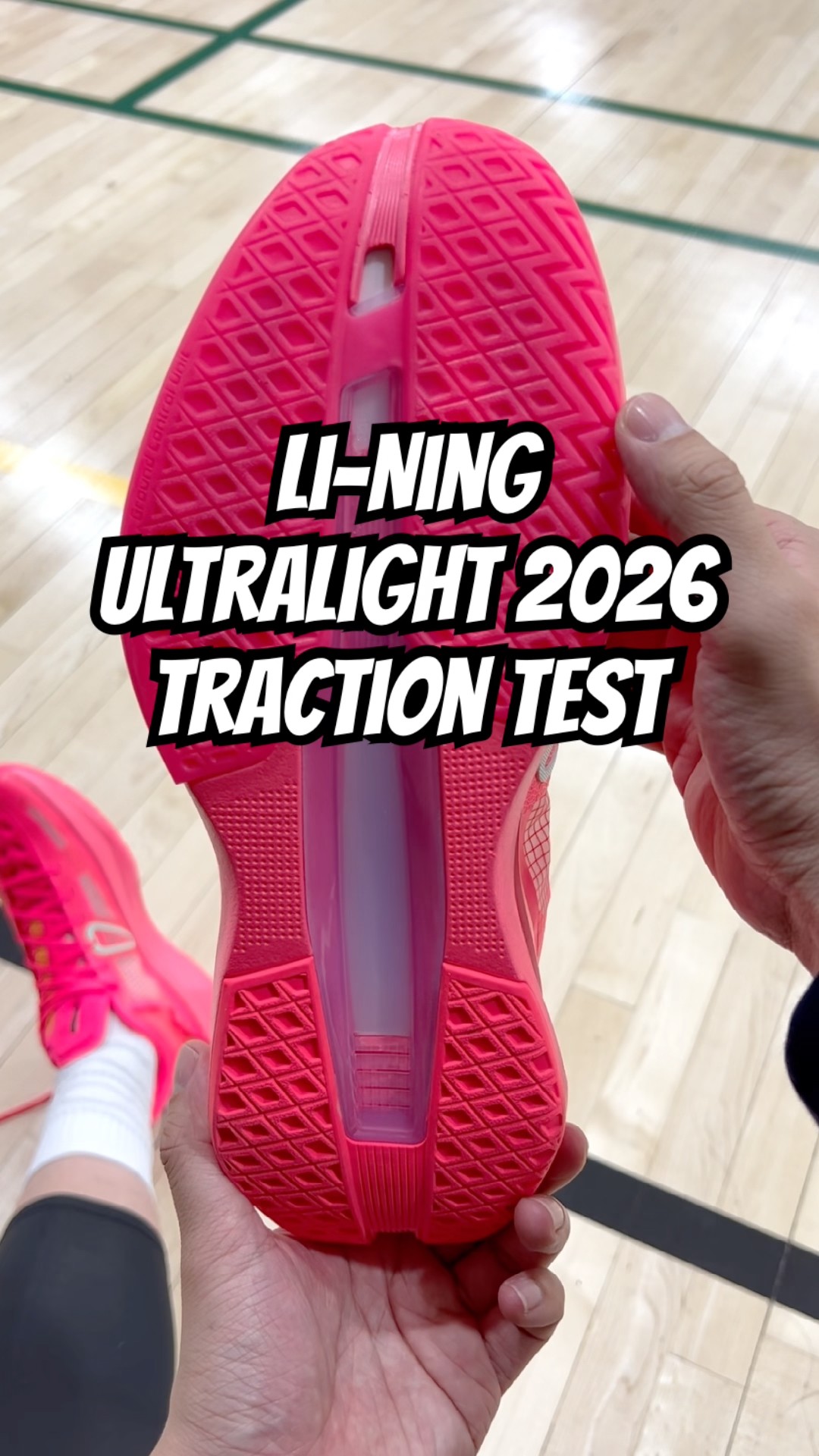 Lightest Hoop Shoe Ever!! Li-Ning Ultralight 2026 Traction Test