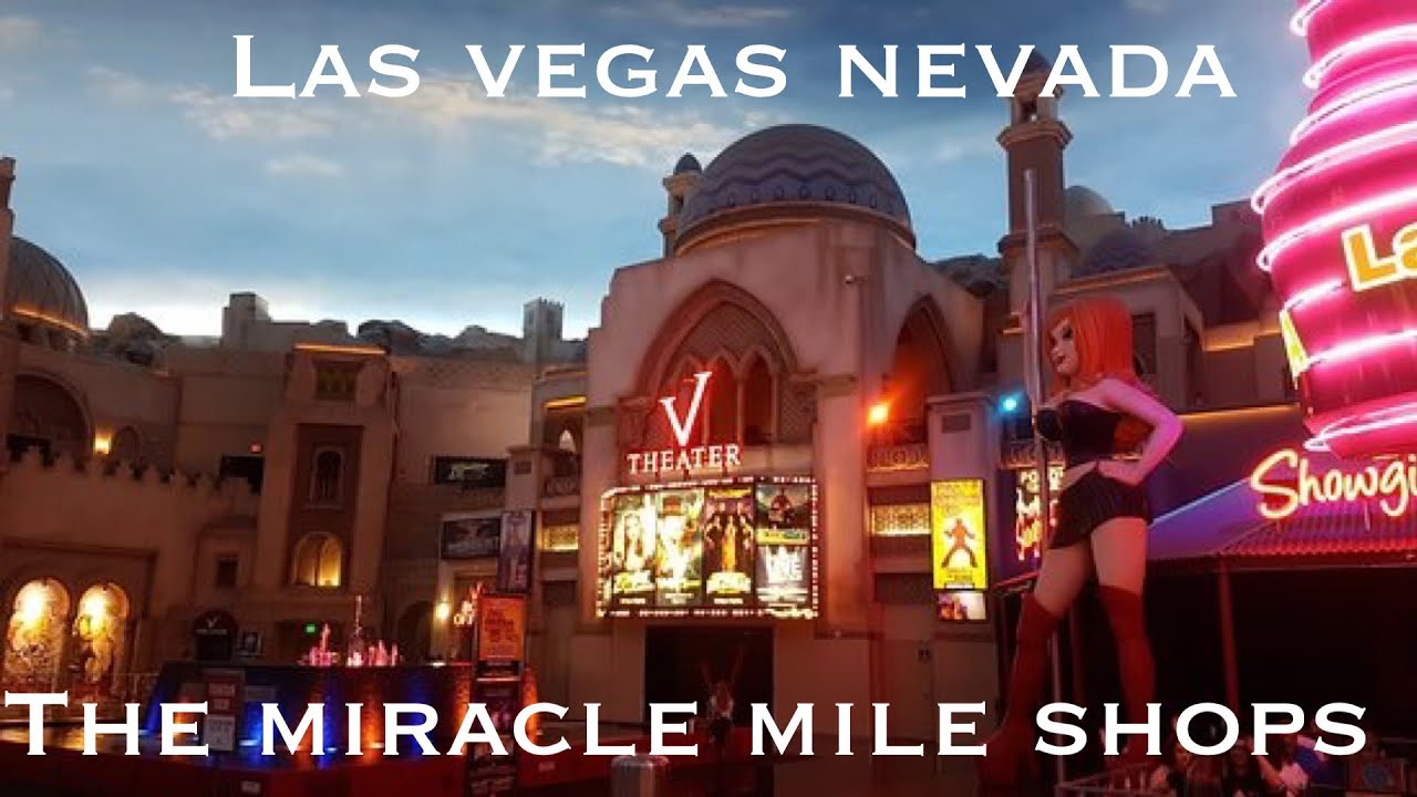 The Miracle mile shops at Hollywood in Las Vegas Nevada YouTube
