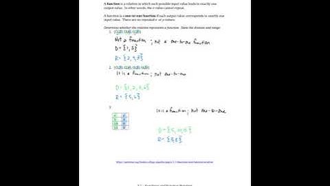 3.1 - Functions and Function Notation