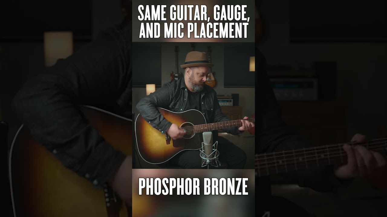 EVERY Acoustic Guitar String TESTED #shorts