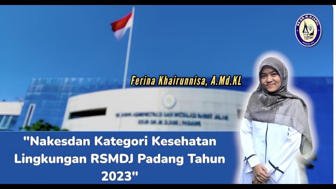 Nakes Teladan Kategori Kesehatan Lingkungan RSUP Dr. M. Djamil Padang Tahun 2023