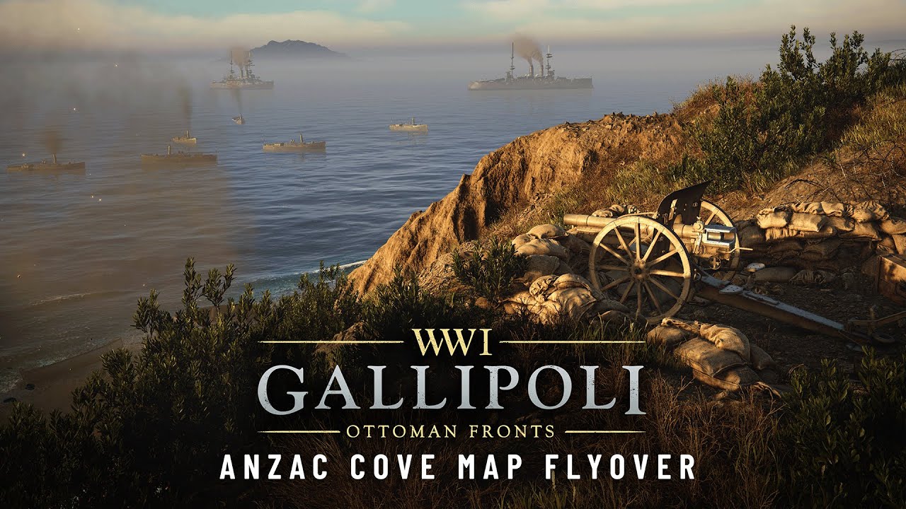 Gallipoli - Anzac Cove Map Flyover