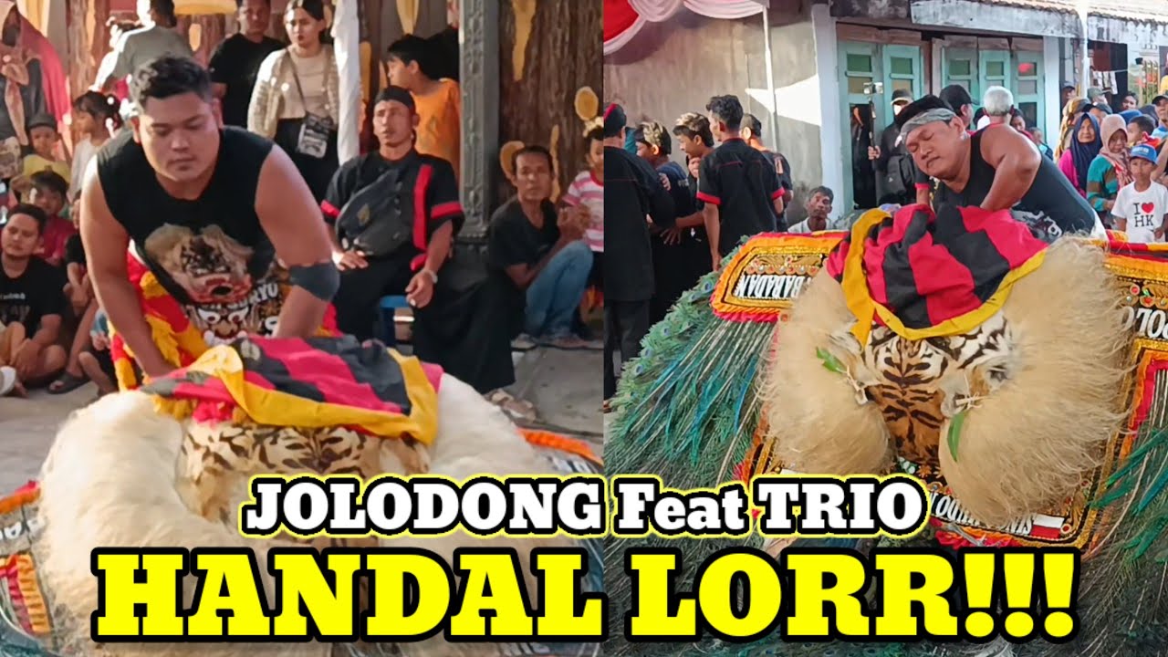 PEMBARONG HANDAL!!! ATRAKSI HEBAT JOLODONG & MAS TRIO GEMPARKAN LEMBAH BABADAN PONOROGO