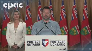 Ontario ministers provide wildfire update – August 11, 2026