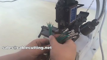 super mute terminal crimping machine with straight horizontal single grain mold optional