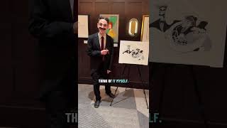 Groucho Marx on Hirschfeld’s Icons at the Algonquin! Visit now thru May 8!