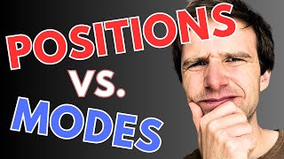 Harmonica Positions vs. Modes - What is the Difference