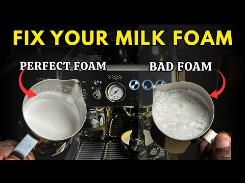 Why Your Milk Foam Is Ruining Your Latte art (And How to Fix It)