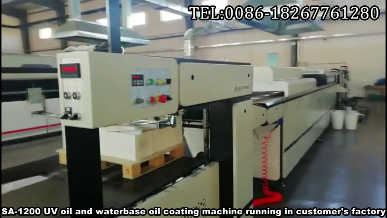 AUTOMATIC waterbase oil THICK PAPER COATING MACHINE SA-1200