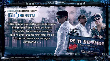 Jory Boy Ft. Plan B - "De Ti Depende" con Letra ★New Reggaeton 2013★