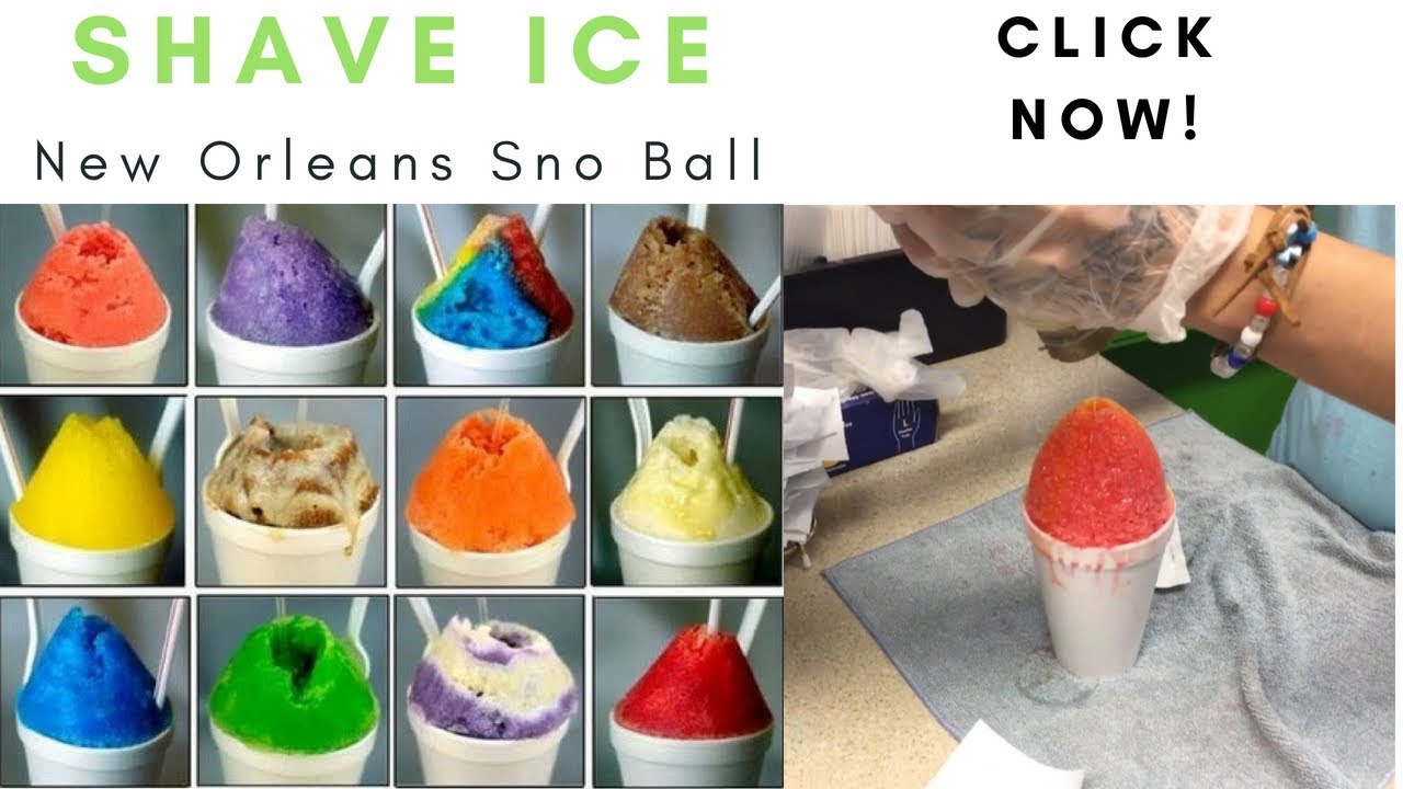 Shave Ice Sno (New Orleans) 1 Sno Ball Shave Ice Restaurant