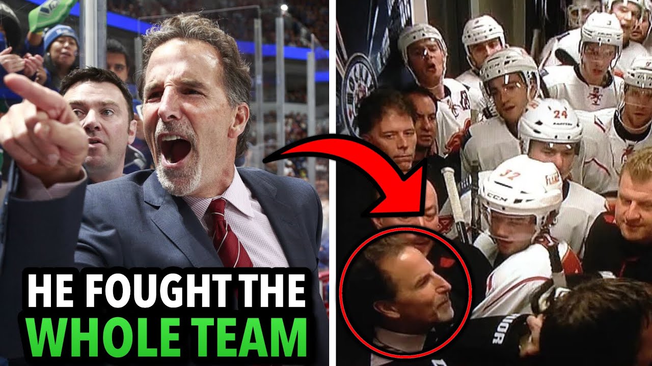 The Biggest Coaching Meltdowns in NHL History YouTube