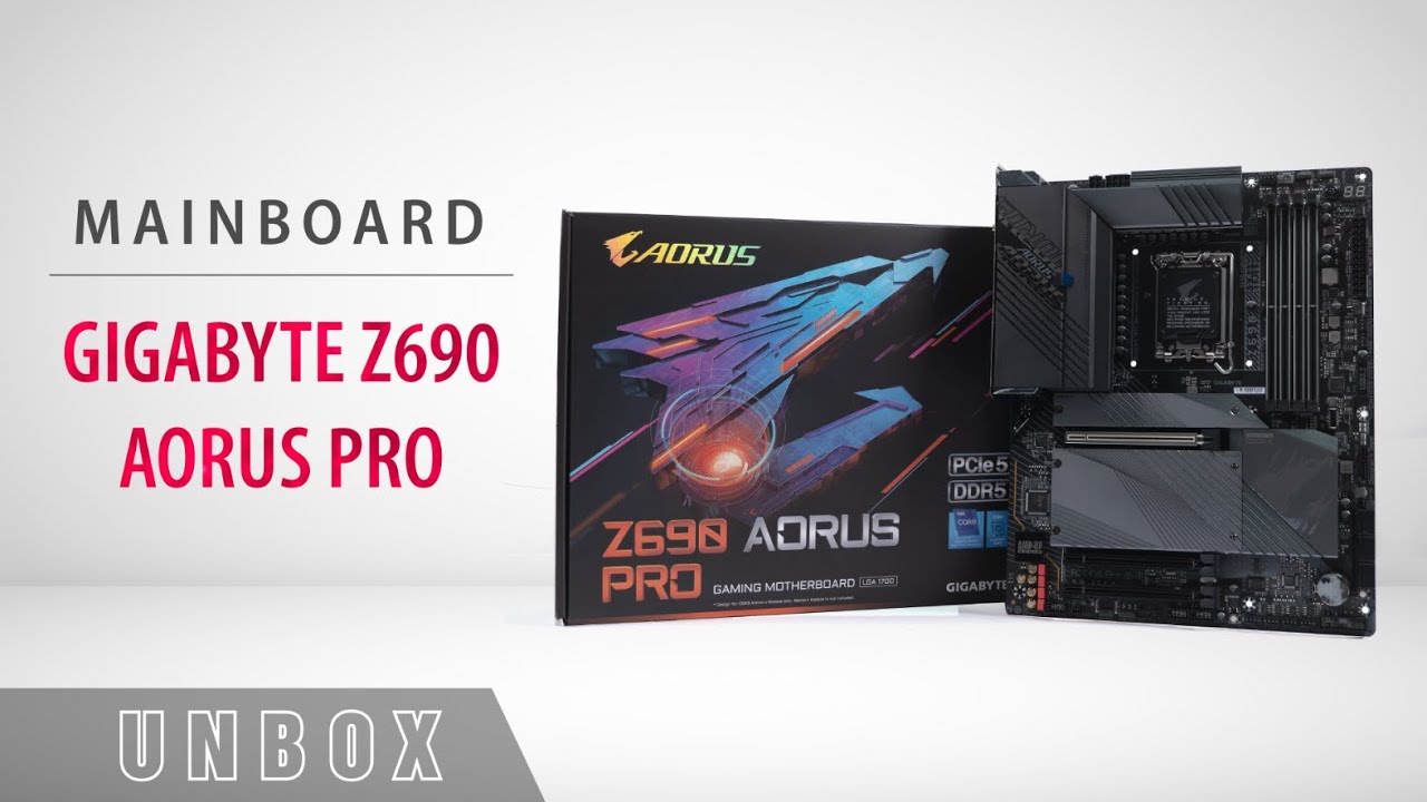 mainboard cpu 2022 New MAINBOARD HOT NHẤT THỜI ĐIỂM HIỆN TẠI DÀNH CHO CPU THẾ HỆ 12 | MAIN GIGABYTE Z690 AORUS PRO