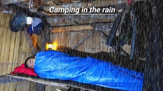 4 Hari Camping Non-Stop Hujan Deras Dan Petir - Bulan puasa - Camping in the rain - ASMR