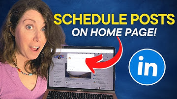 How to Schedule Posts DIRECTLY ON LINKEDIN