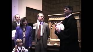 Trenton's baptism 1994