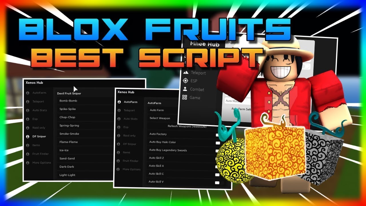 Best Blox Fruits Script - Farming, Teleports, Visuals & More