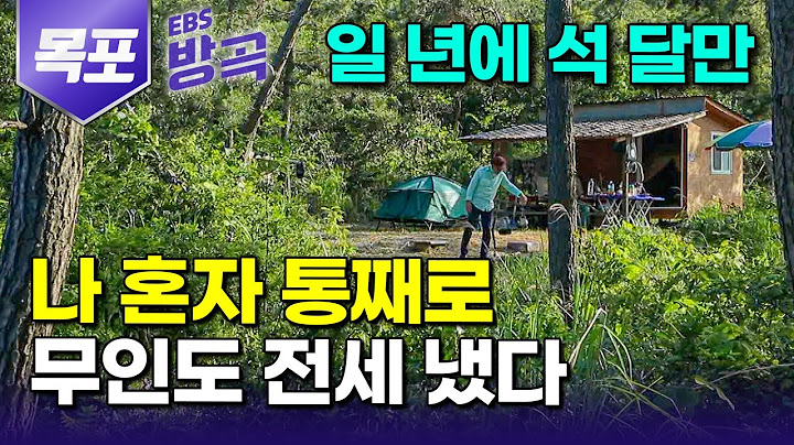 [전남 목포] "쌀만 들고 오세요" 그저 잘 먹고, 잘 자고, 잘 놀려고 육지에서 10분 거리 무인도에서 15년째 여름마다 혼자 사는 남자｜장좌도｜#한국기행 #방방곡곡